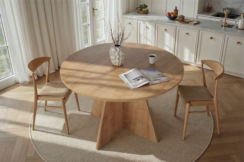 Virella - Dining Table - Sapphire Oak