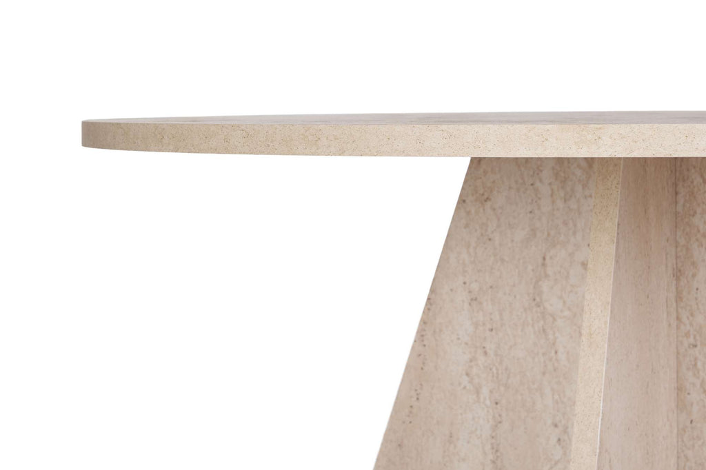Virella - Dining Table - Travertine