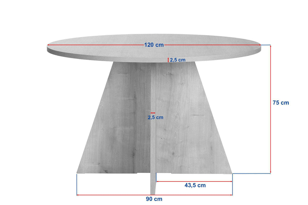 Virella - Dining Table - Travertine
