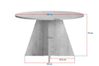 Virella - Dining Table - Travertine