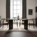 Sabella - Mesa de comedor - Madera negra