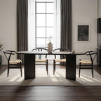 Sabella - Mesa de comedor - Madera negra