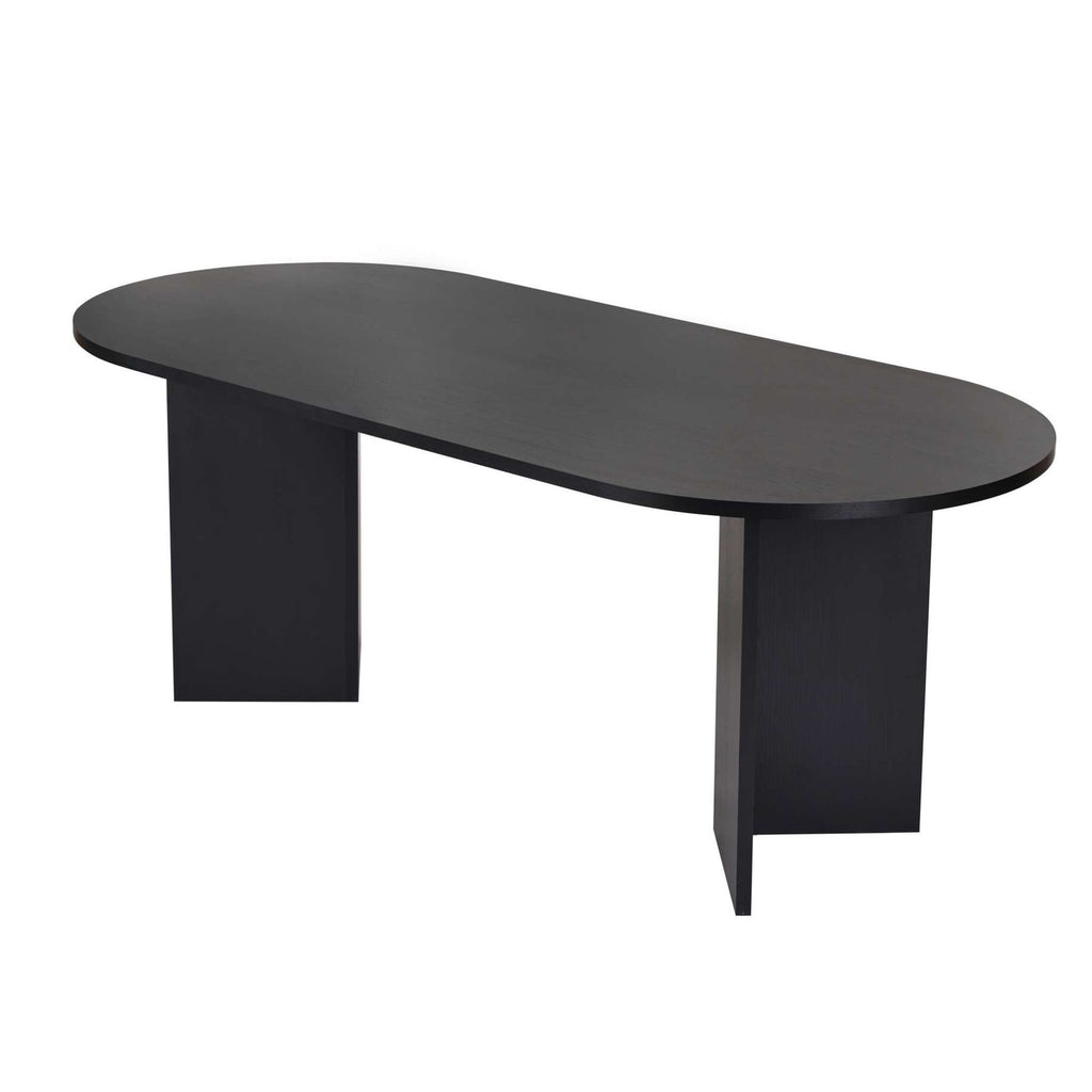 Sabella - Mesa de comedor - Madera negra