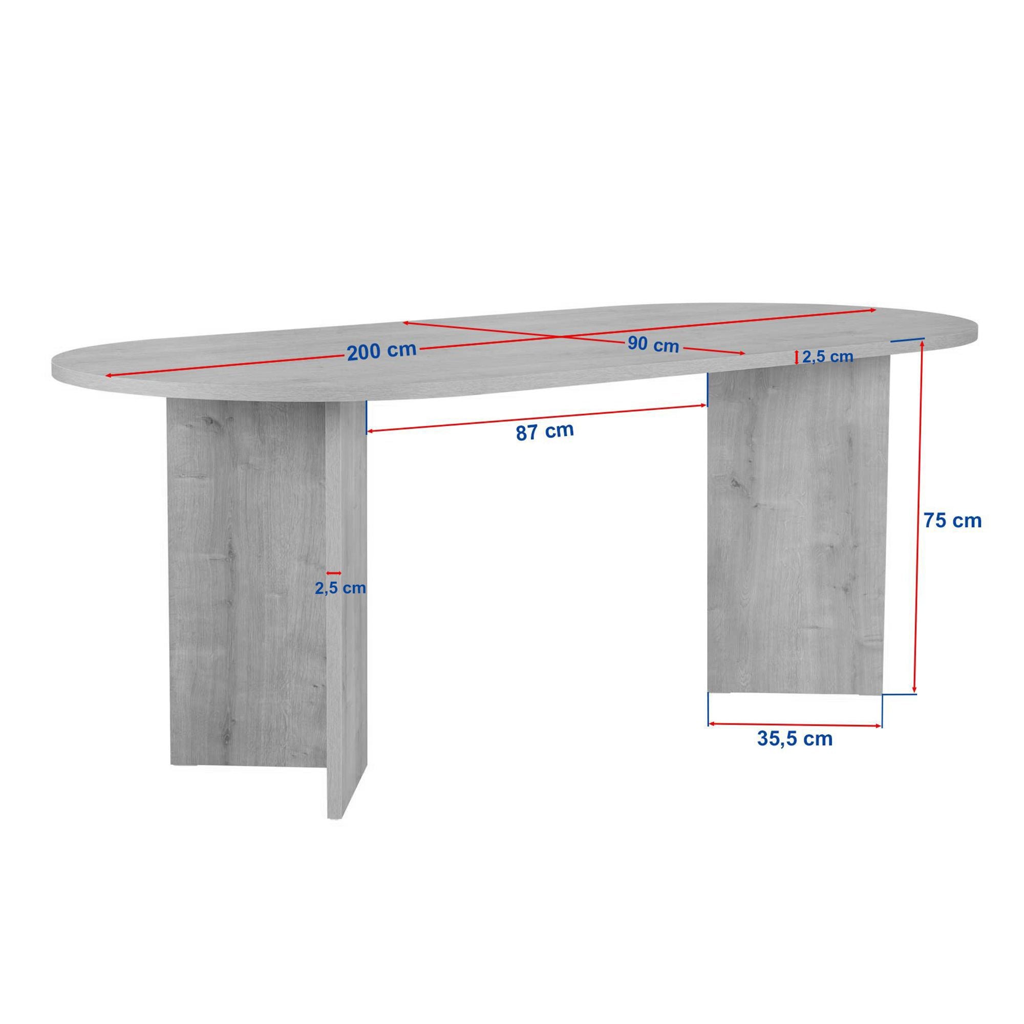 Sabella - Table à Manger - Travertine