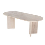 Sabella - Table à Manger - Travertine