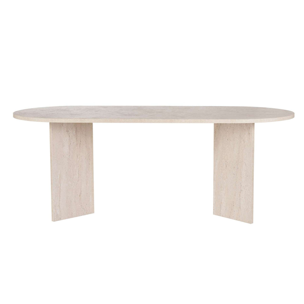 Sabella - Table à Manger - Travertine