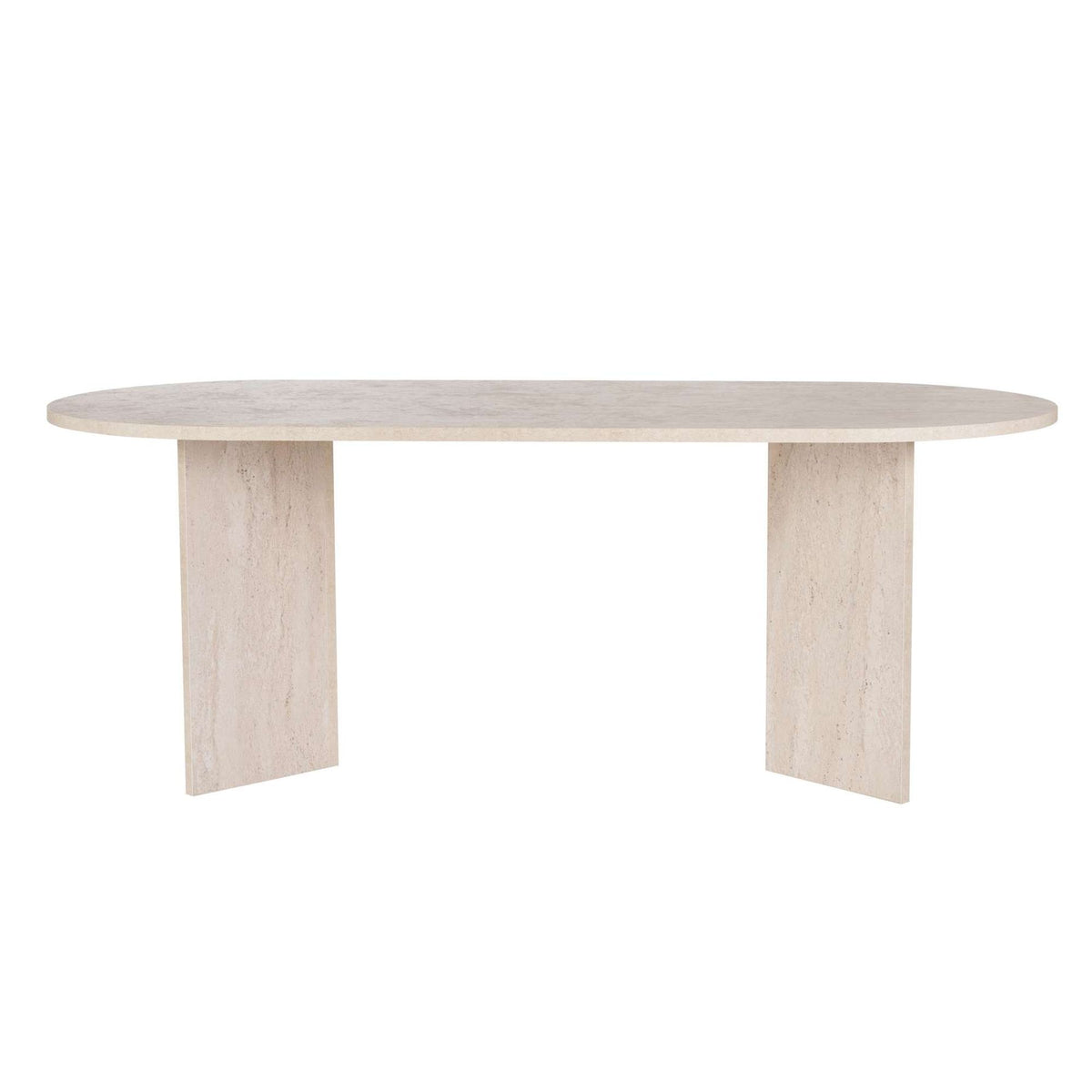 Sabella - Table à Manger - Travertine
