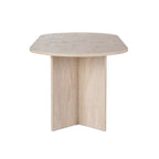 Sabella - Table à Manger - Travertine