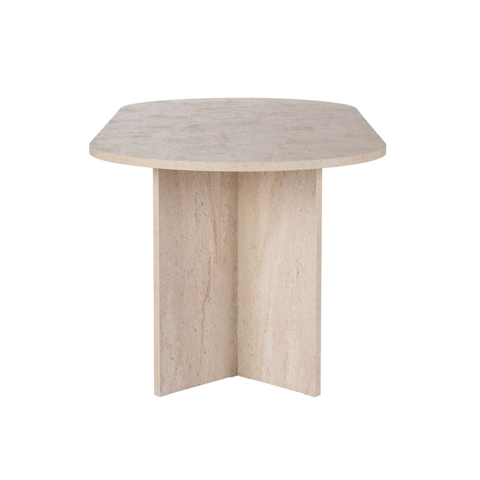 Sabella - Table à Manger - Travertine