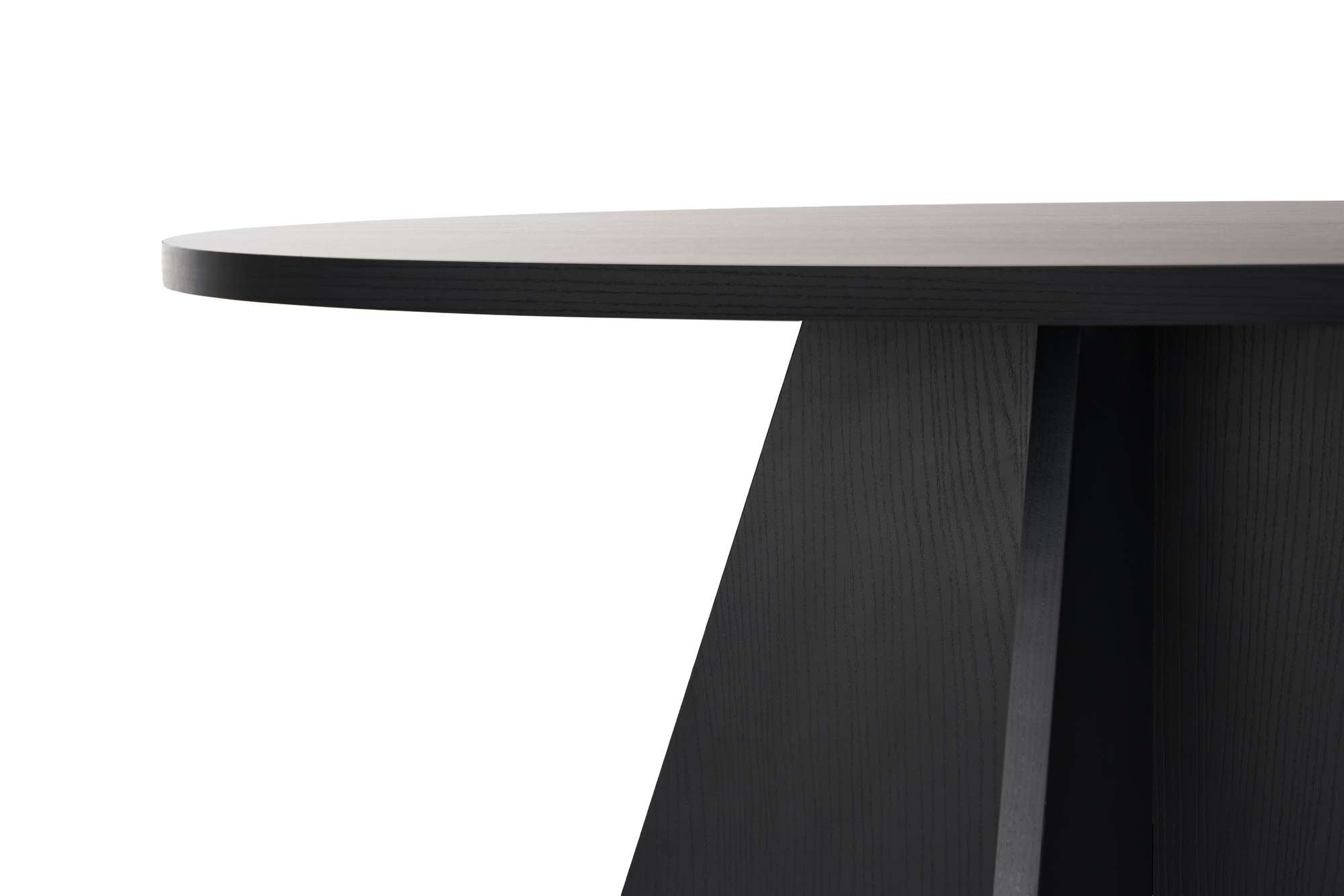 Virella - Dining Table - Black Wood