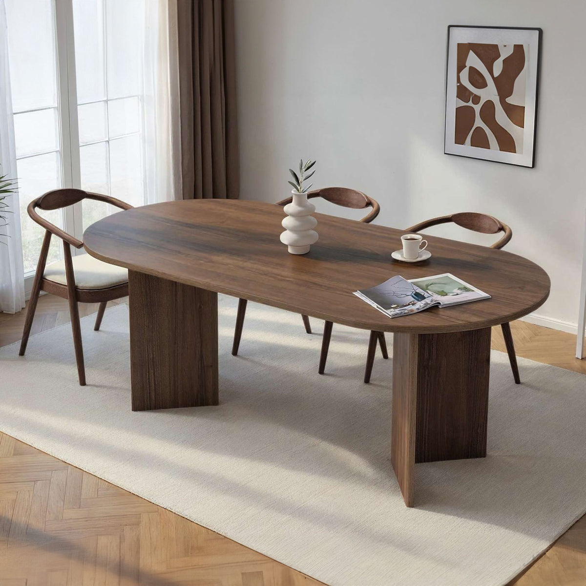 Sabella - Mesa de Comedor - Venezia Walnut
