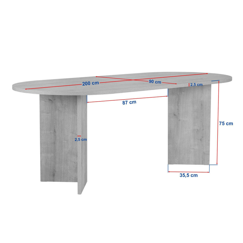 Sabella - Mesa de Comedor - Venezia Walnut