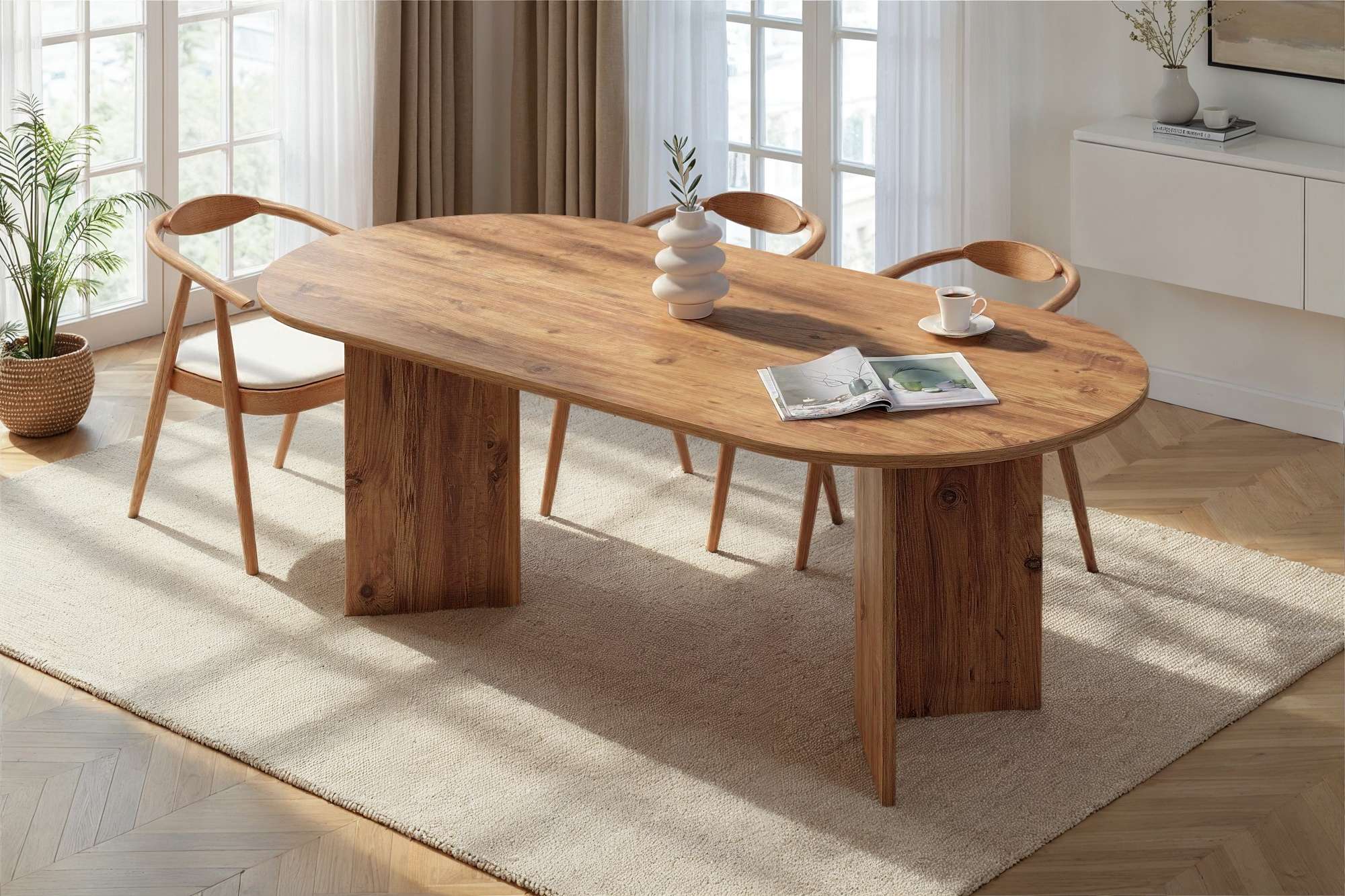 Sabella - Mesa de Comedor - Atlantic Pine