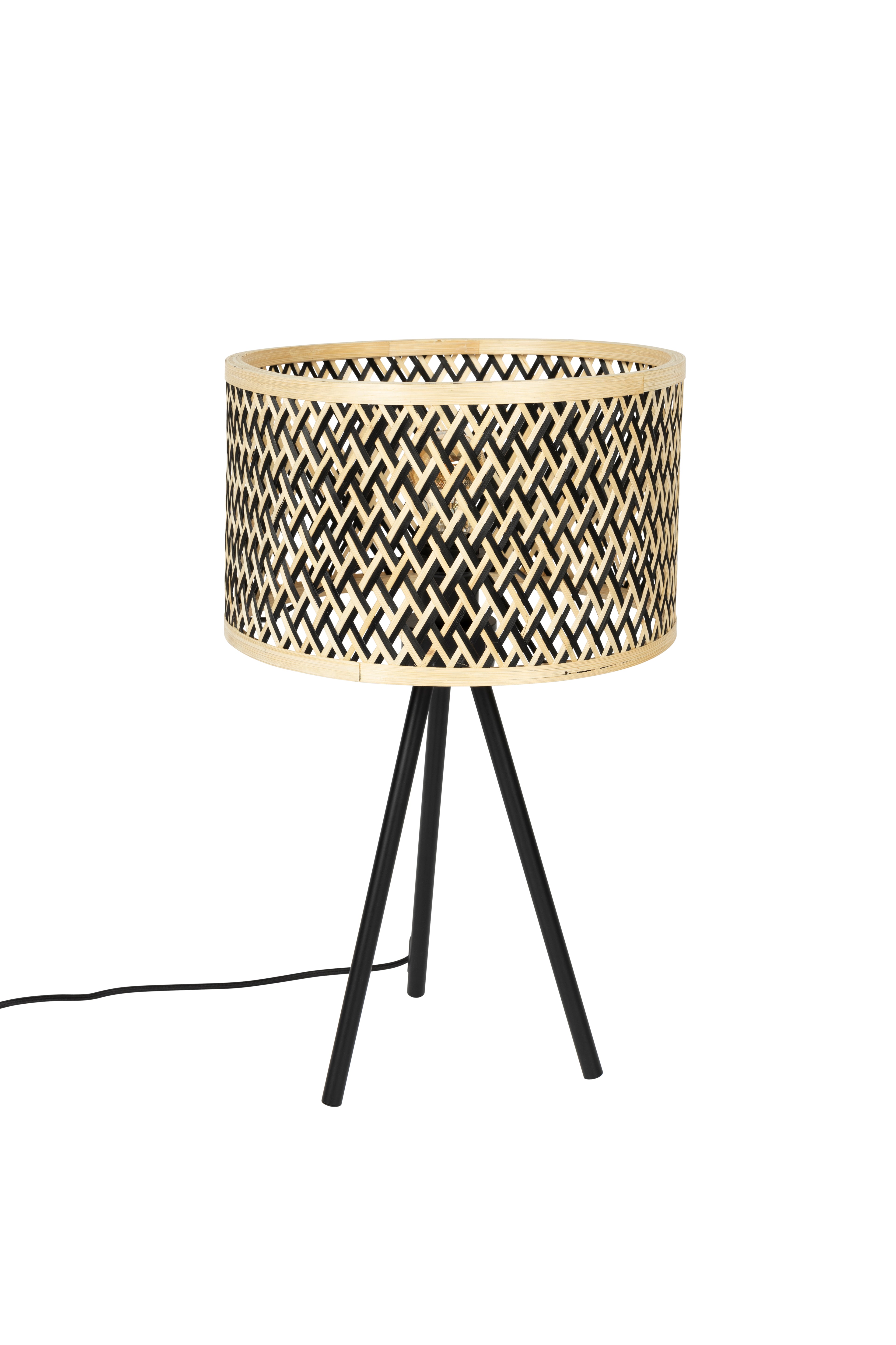 Isla Bambou - Table Lamp - Solid Bamboo - Beige