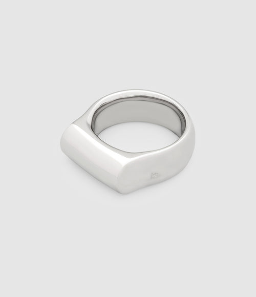 Tom Wood - Bague Crest Argent - Unisexe
