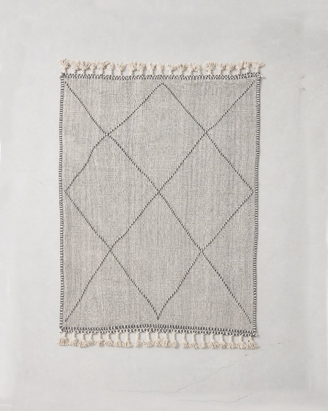 Kilim bereber marroquí 2,06 × 1,59 m