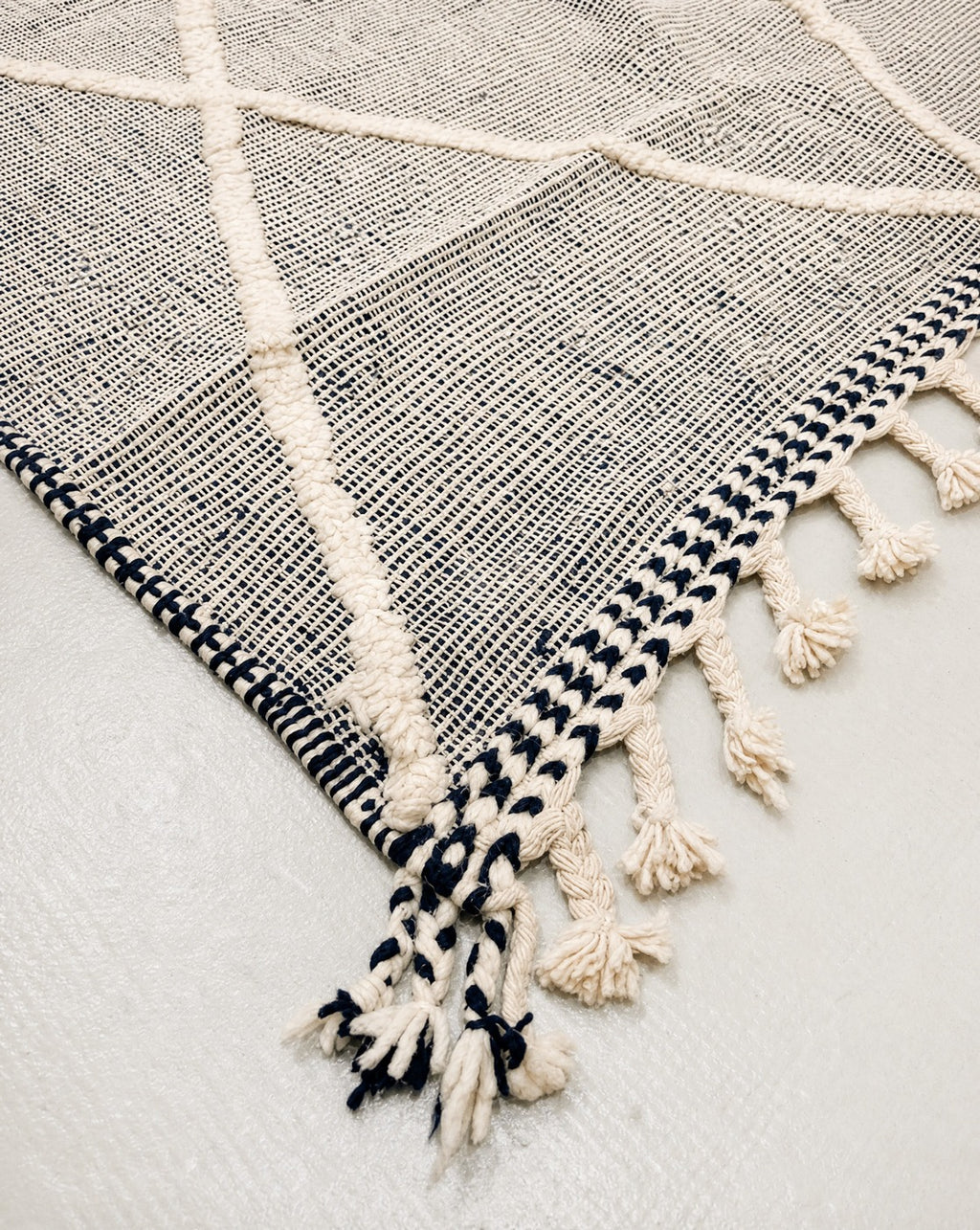 Kilim bereber marroquí 1,85 × 1,45 m