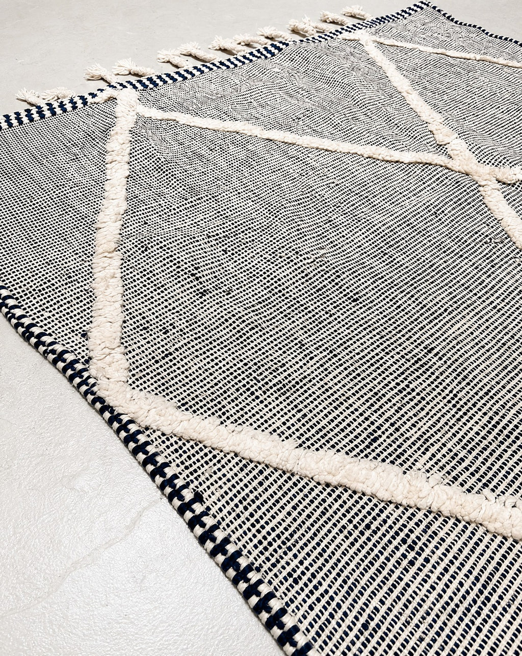 Kilim bereber marroquí 1,85 × 1,45 m