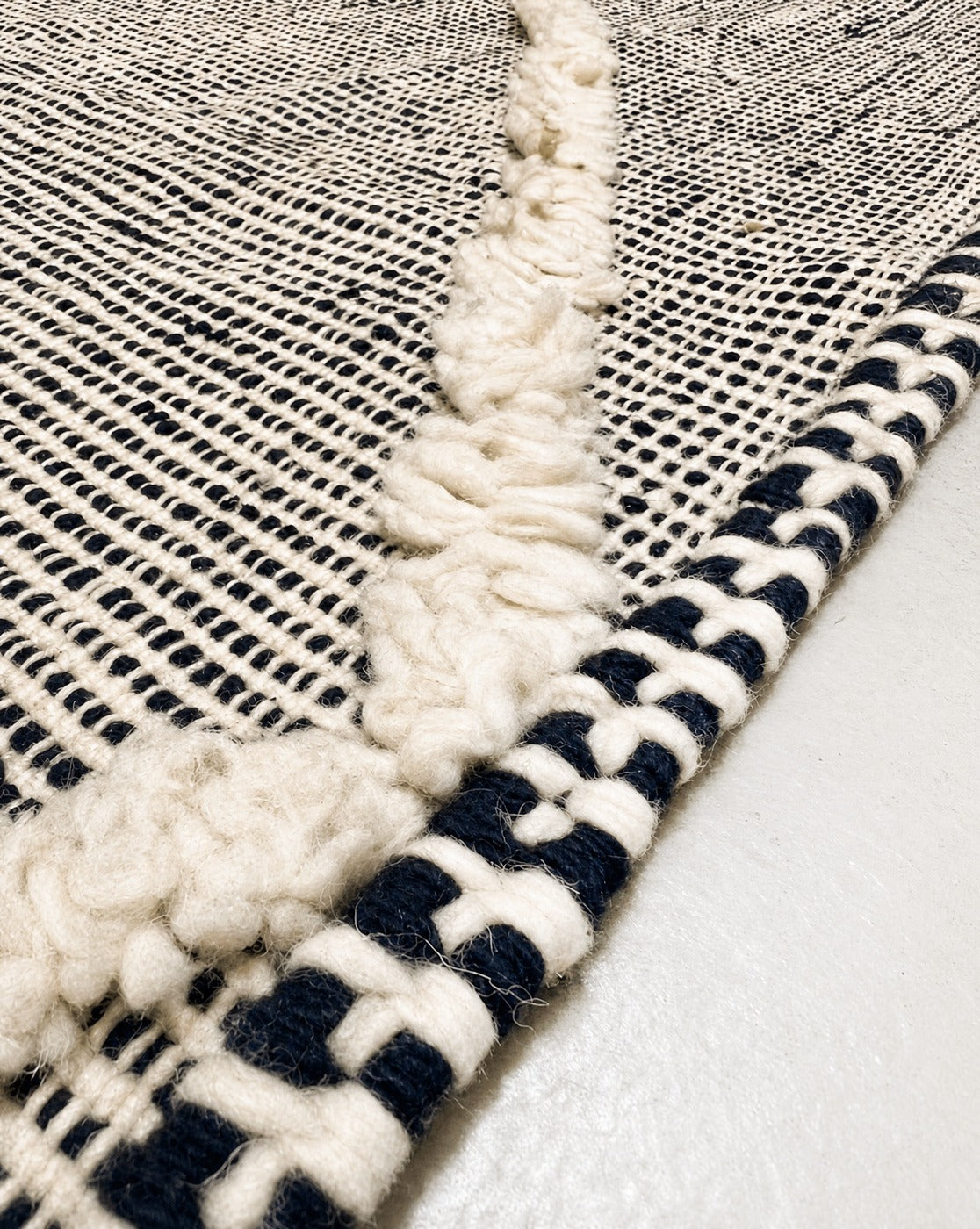 Kilim bereber marroquí 1,85 × 1,45 m