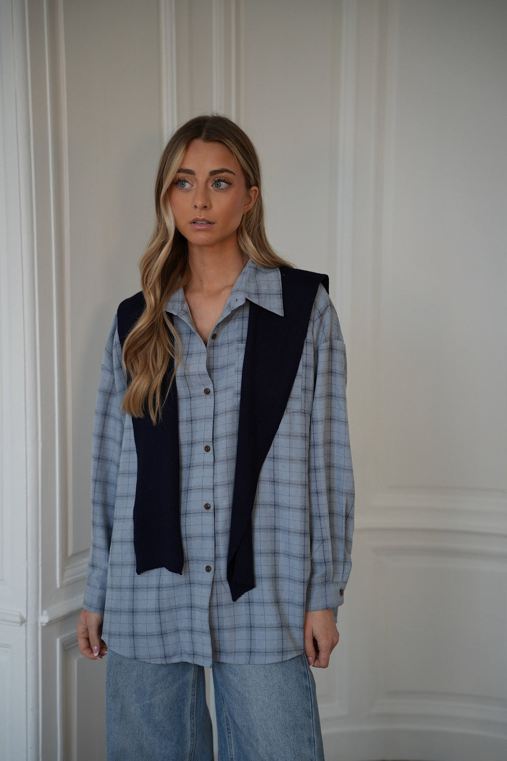 Brittany Blue - Shirt/Sweater Set