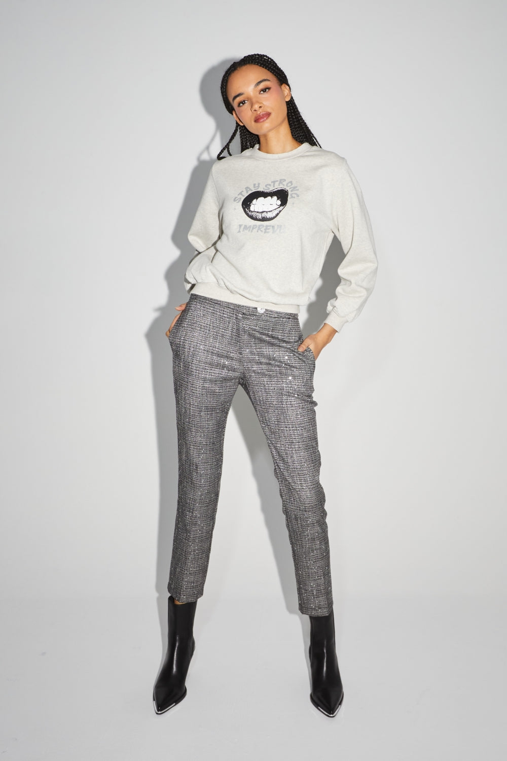 The Eddie “Stay Strong” Gray Sweatshirt
