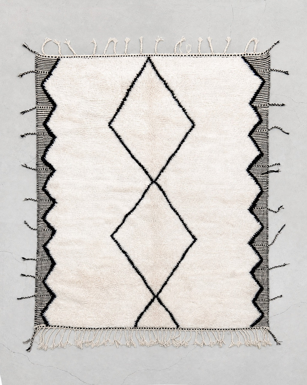 Alfombra bereber Beni Ouarain 2,64 × 2,20 m