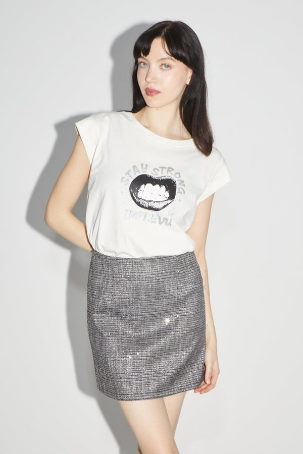 The Robbie “Stay Strong” White T-shirt