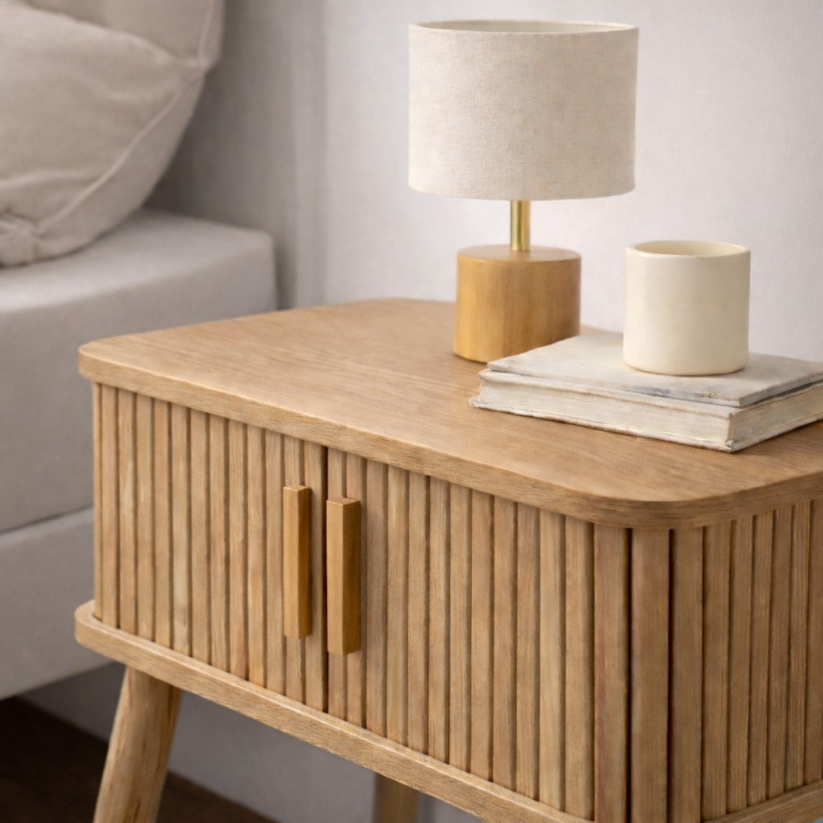 Ernest - Table De Chevet 2 Portes