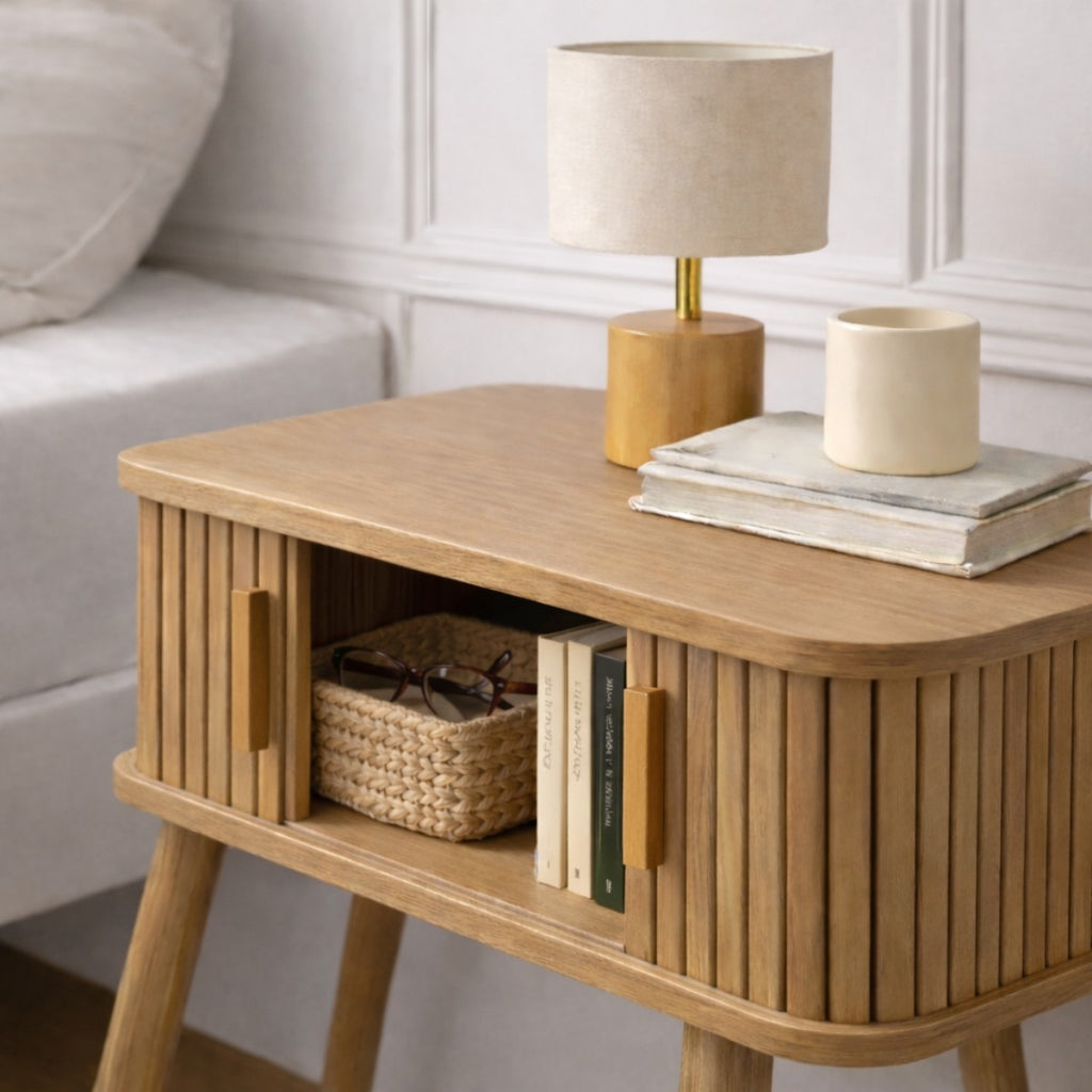 Ernest - Table De Chevet 2 Portes