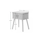Ernest - Table De Chevet 2 Portes