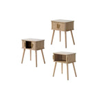Ernest - Table De Chevet 2 Portes