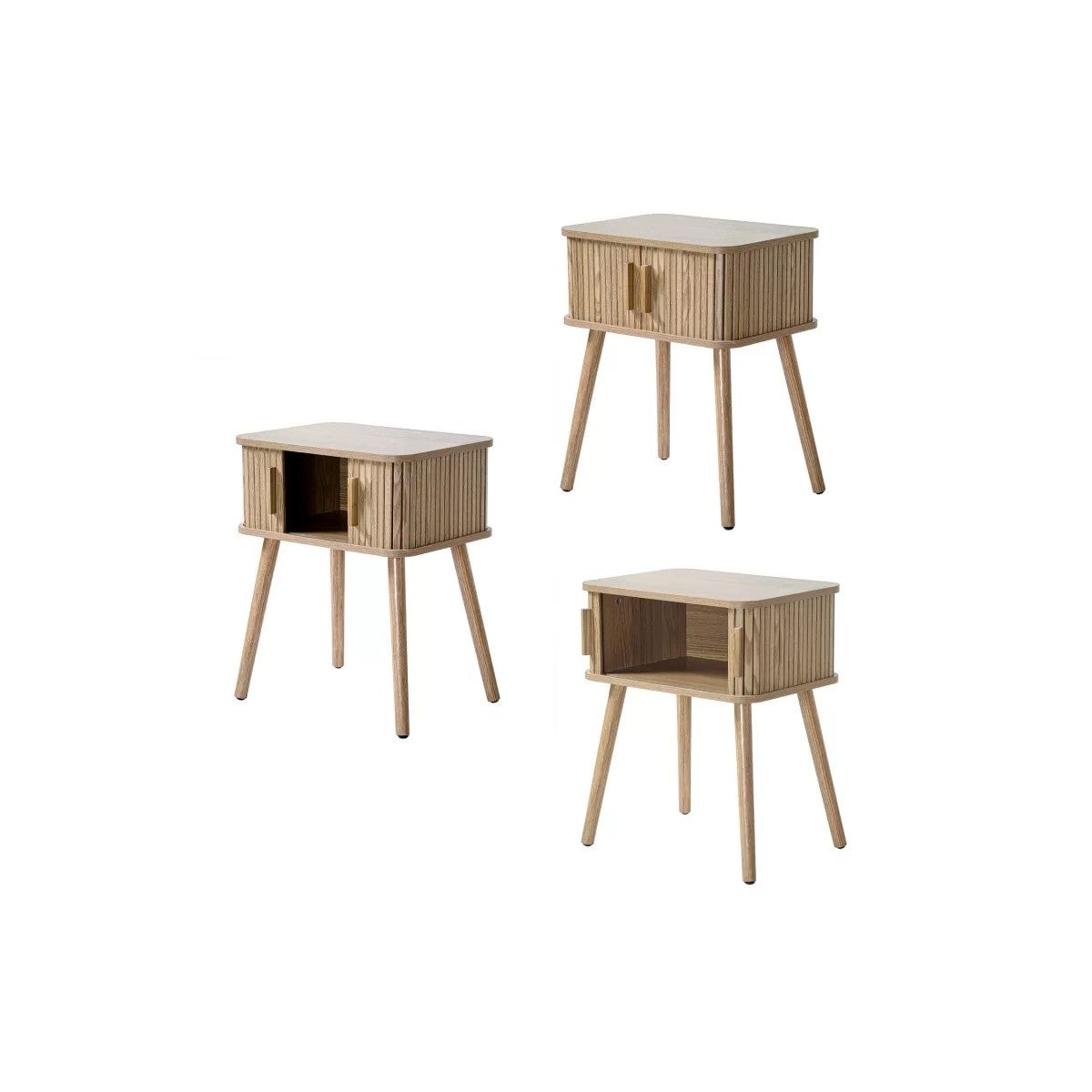 Ernest - Table De Chevet 2 Portes