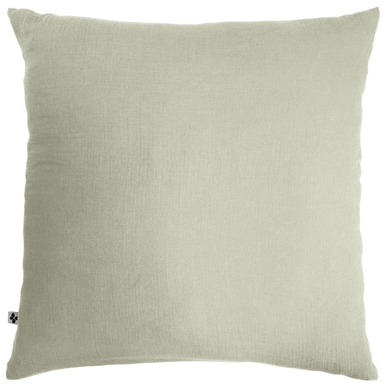 Pillowcase - Double Gauze Plain Cotton - Gaia - Aqua Green