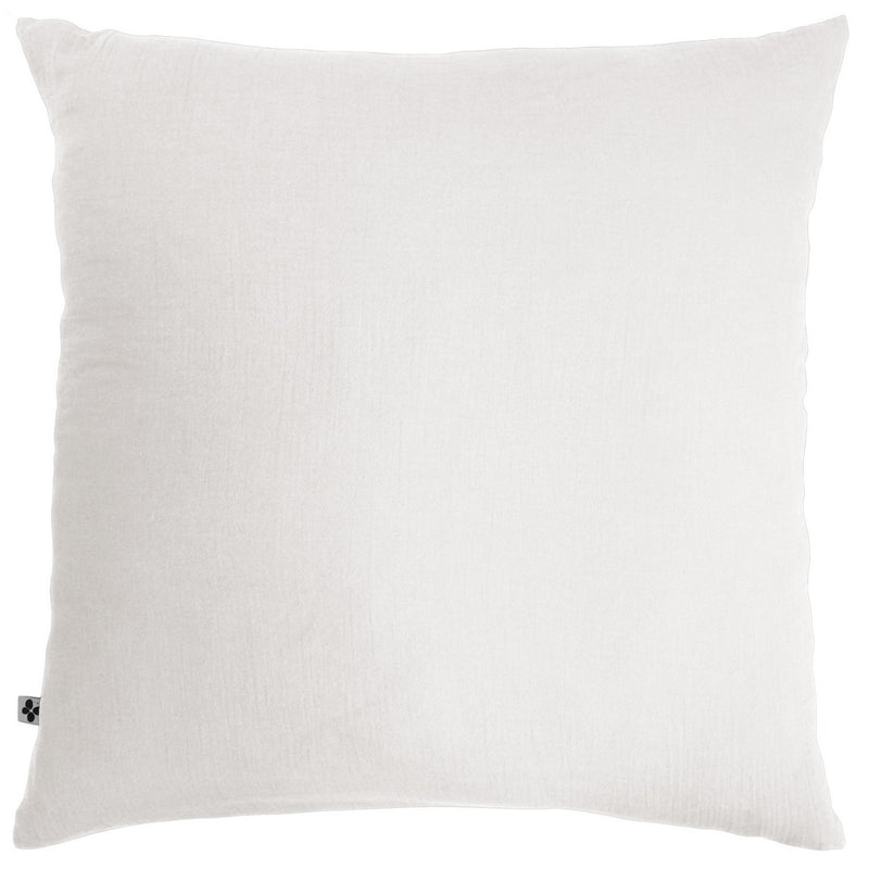 Taie D'Oreiller - Double Gaze De Coton Unie - Gaïa - Chantilly