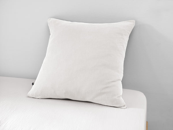 Funda de Almohada - Gasa de Algodón Doble Lisa - Gaïa - Chantilly