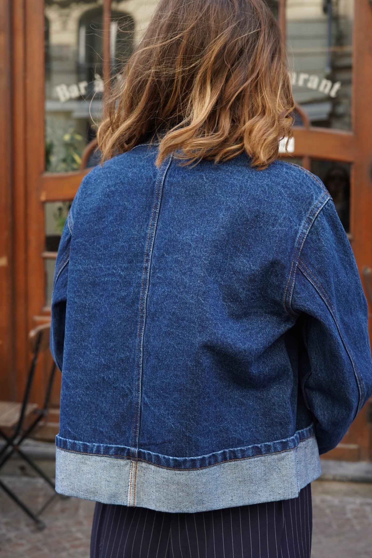 Roxane Denim Lapel Jacket