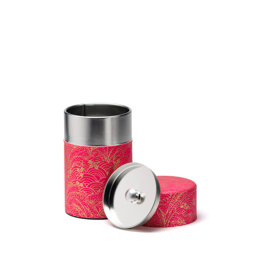 Boîte Shoji Washi Fushia Pour Thé - 100G