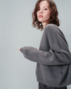 CARDIGAN GRIS NACHO GRIS
