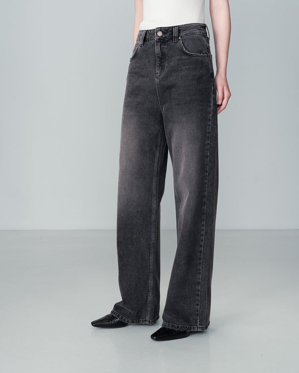 BLACK WASHED JEANS 2001 BLACK WASHED