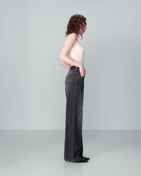 BLACK WASHED JEANS 2001 BLACK WASHED