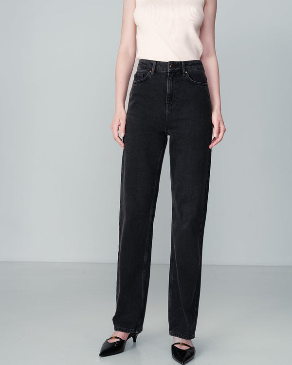 BLACK WASHED JEANS 82 BLACK WASHED