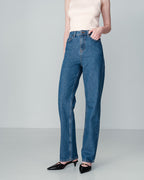 MIDDENBLAUWE JEANS 82 MIDDENBLAUW
