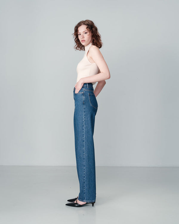 MELLEMBLÅ JEANS 82 MELLEMBLÅ