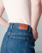 MIDDENBLAUWE JEANS 82 MIDDENBLAUW