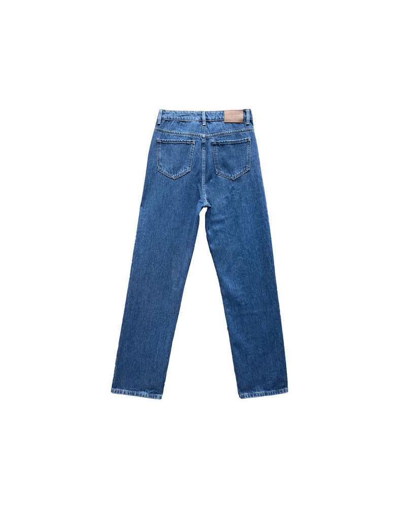 MIDDENBLAUWE JEANS 82 MIDDENBLAUW