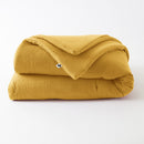 Duvet - Double Gauze Plain Cotton - Gaia - Saffron