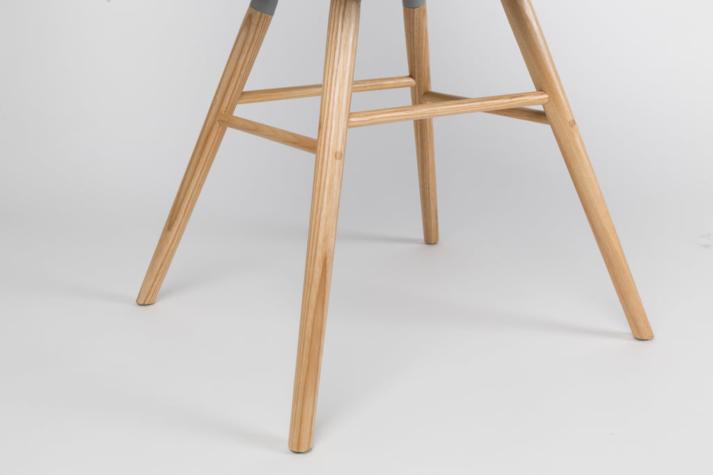 Albert Kuip - Dining Chair - Polypropylene Plastic - Light Gray