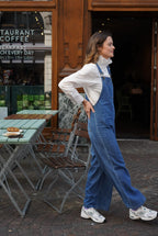 Brown Denim Overalls