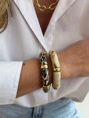 Lot De 2 Bracelet Gemini - Beige