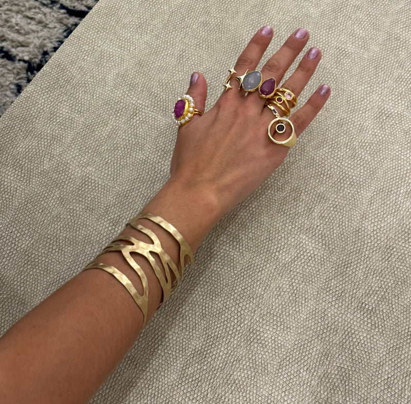 Triple Star Ring